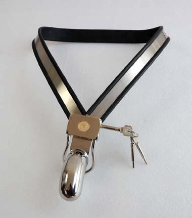 New Male Fully Adjustable Model-Y Stainless Steel Chastity Belt Device With Enclosed Totally Cock Penis Cage Adult Bondage Bdsm Sex Toy