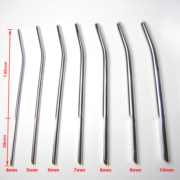 7 Size 2017 Male Stainless Steel Urethral Sounding Stretching Stimulate Dilator Penis Plug Adult BDSM Product Sex Toy 649