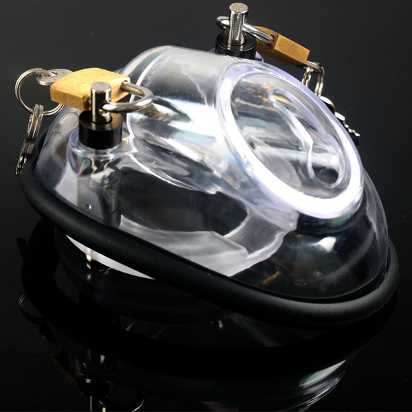 CB2000 Male Chastity Device Cock Cages Men's Virginity Lock Penis Ring Penis Lock 2 Cock Ring Chastity Belt A139