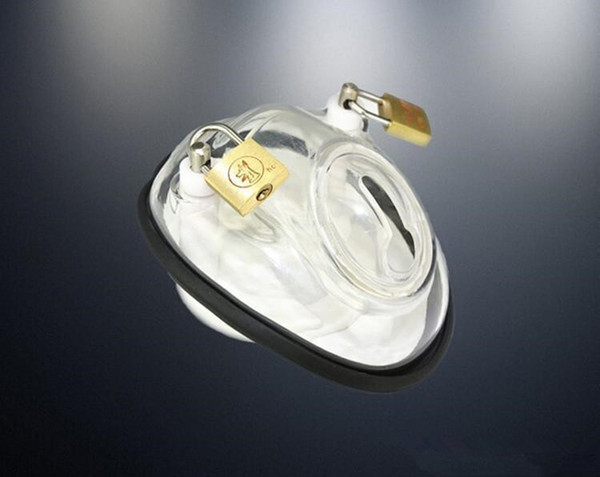 Hot Sale European Super Bowl Male Plastic Chastity Devices Cock Cage Penis Lock Bondage BDSM Slave Sex Toys CB2000