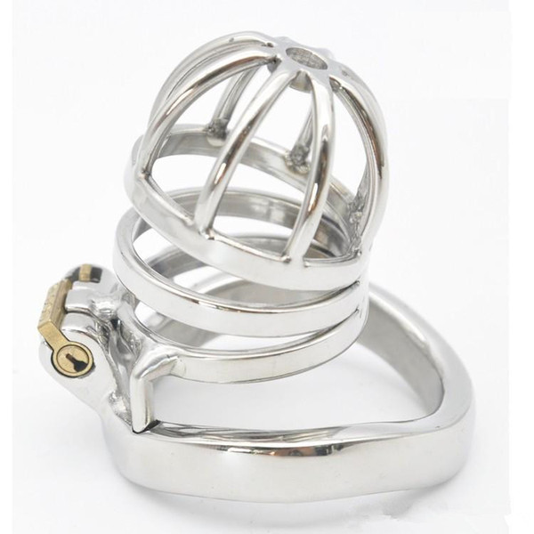 Couper, Stainless Steel Stealth Lock Male Chastity Device,Cock Cage,Virginity Lock,Penis Lock,Cock Ring,Chastity Belt CPA275