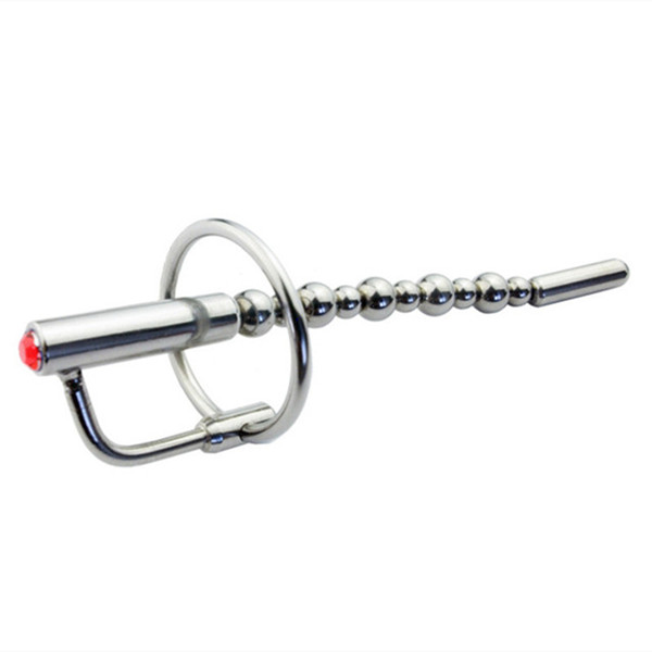 Metal Penis Plug Stainless Steel Urethral Dilator Catheter Cock Rings Male Masturbator Sex Toys Adult Products For Men A012