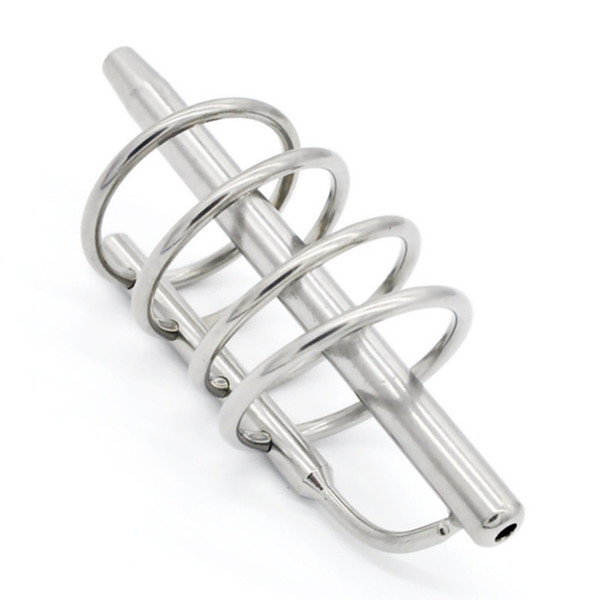 Sex Toys Metal Penis Plug Stainless Steel Urethral Dilator Catheter Cock Rings Male Masturbator Adult Products For Men A018