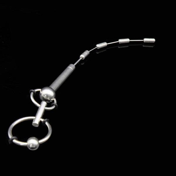 Sex Toys Metal Penis Plug Stainless Steel Urethral Dilator Catheter Cock Rings Male Masturbator Adult Products For Men A248