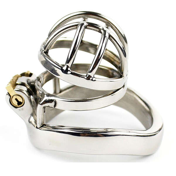 Stainless Steel Super Small Male Chastity Device Metal Chastity cock cage sex toys A273