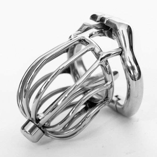 Stealth Lock Chastity Cage Stainless Steel Male Chastity Device Sex Toys For Men Penis Lock Cock Ring