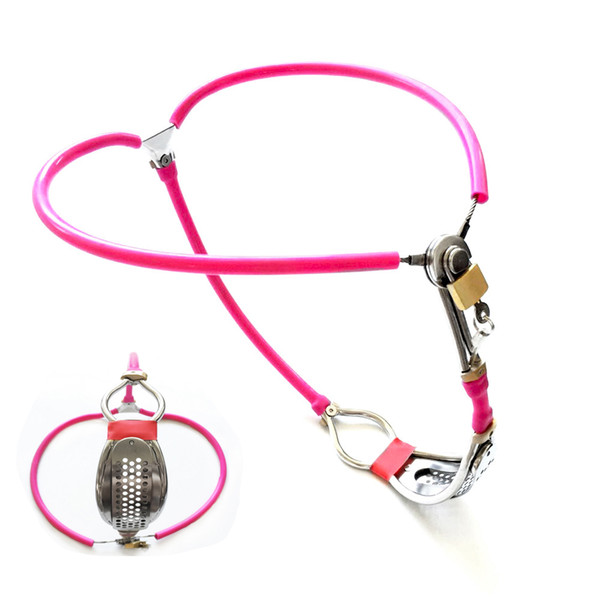 Female Adjustable Stainless Steel Chastity Belt Device With Defecate Hole Adult Bondage Bdsm Sex Toy J1241