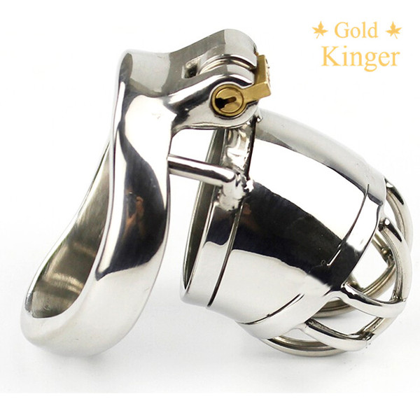 Small Male Chastity Devices Stainless Steel Chastity Belt CD098-1