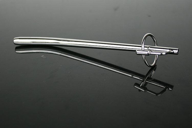 Extended Edition Stainless steel Male chastiy Urethral Sounding Stretching Catheter Sex Toys SM A528