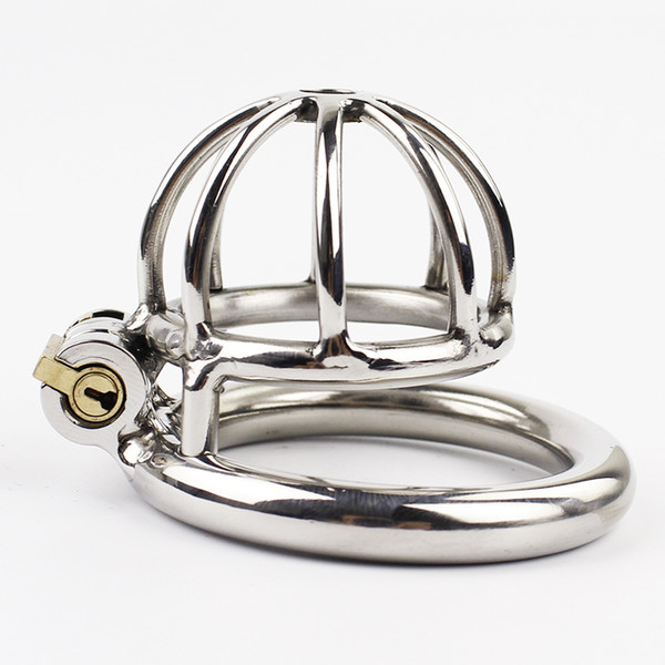 Super Small Male Chastity Device Adult Cock Cage BDSM Sex Toys Stainless Steel Chastity Belt