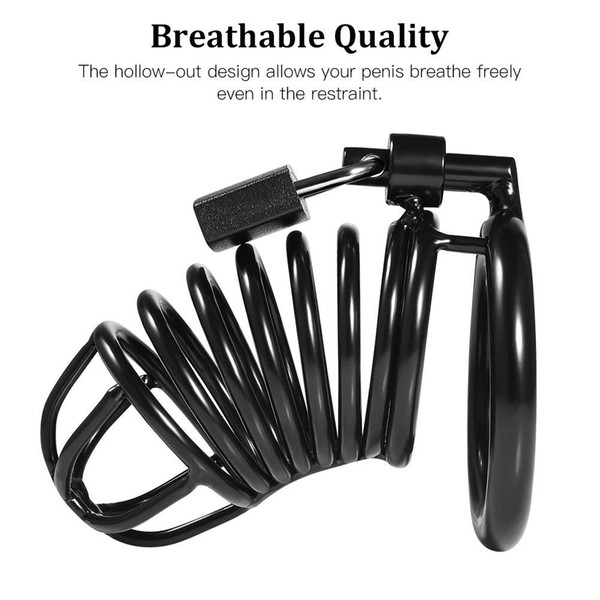 8000
 Men's Chastity Device Sex Toy Bondage Penis Cage Chastity Men sextoys, Black Metal Male Chastity for men