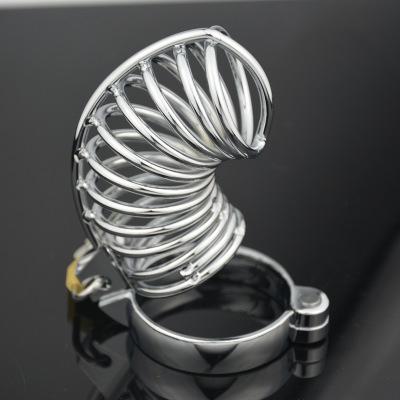 Male Chastity lock Cage Stainless Steel Chastity Belt Bondage Fetish SM Sex Toys Art Cage Device