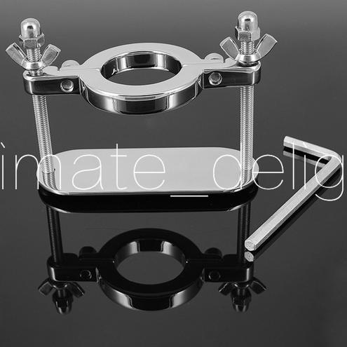 Adult Game,Sex Toys,Stainless Steel Scrotum Testicle Clamps,Metal Pedestal Penis Rings,Penis Lock,Cock Ring,Cock Clamp