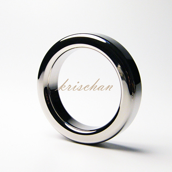 Free shipping thickened 4 the size of the penis clamp cock ring stainless steel ring metal chastity delay delay ejaculation worship in male