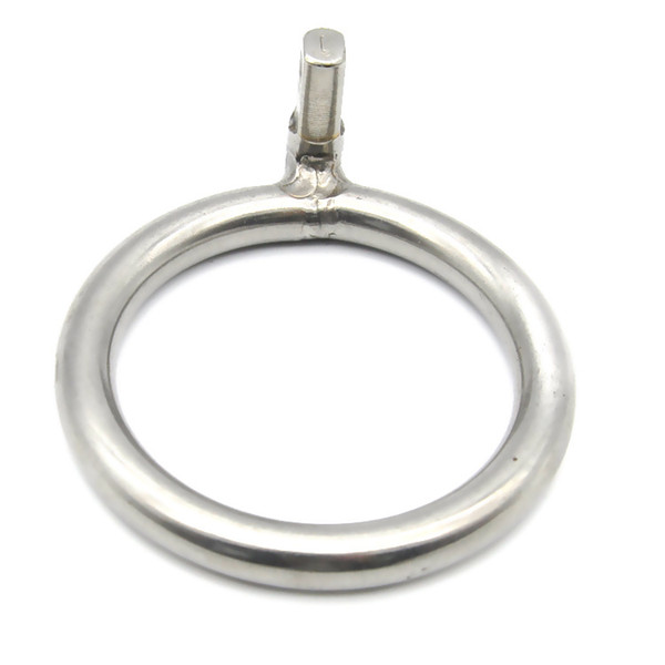 Male Chastity Device Stainless Steel Cock Cages Additional Ring Cock Ring Adult Sex BDSM Toy for men chastity snap ring