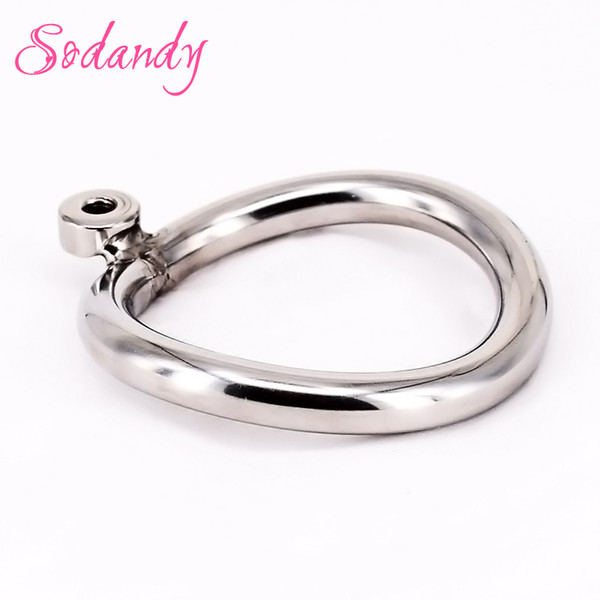 Stainless Steel Cock Rings Metal Penis Ring Cock Cage Chastity Belt Bondage Gear For Men BDSM Toys Male Chastity Cage Accessories