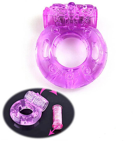 Butterfly Ring , Silicon Vibrating Cockring Penis Rings, Cock ring, Sex Toys, Sex Products, Adult Toy penis vibrador PY161