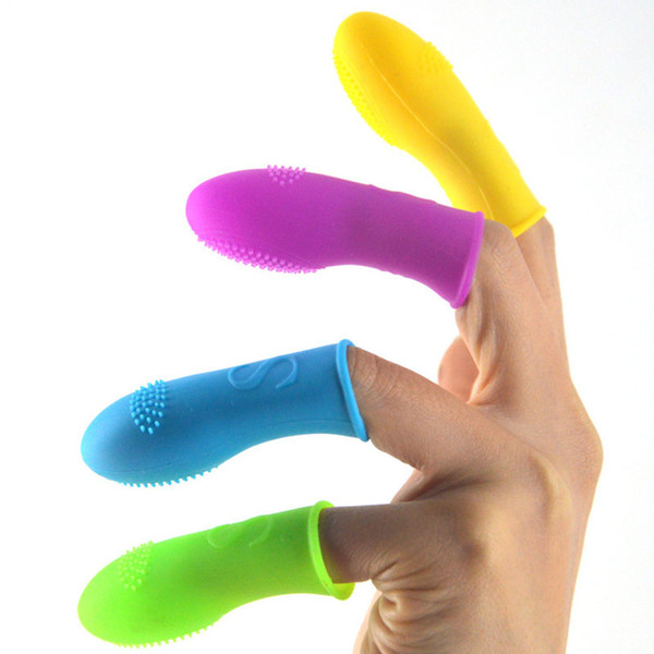 Female G-spot elf finger pull pull barbed Langya set set of lesbian silicone adult products Sex Toys