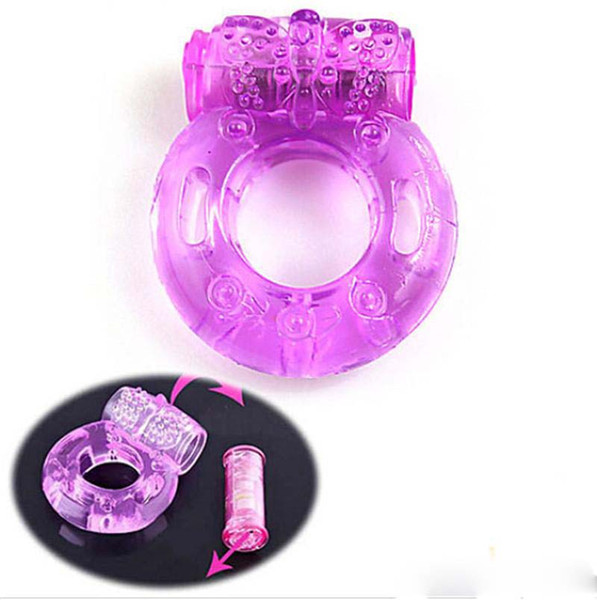 Butterfly Ring , Silicon Vibrating Cockring Penis Rings, Cock ring, Sex Toys, Sex Products, Adult Toy penis vibrador