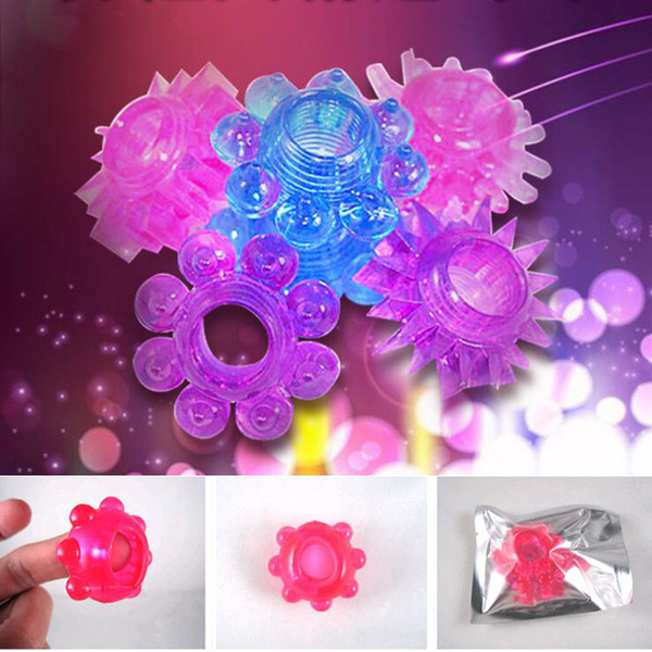 Colorful Silicon Cockring Delaying Ejaculation Rings Penis Ring Flexible Glue Cock Ring Sex Toys for Men