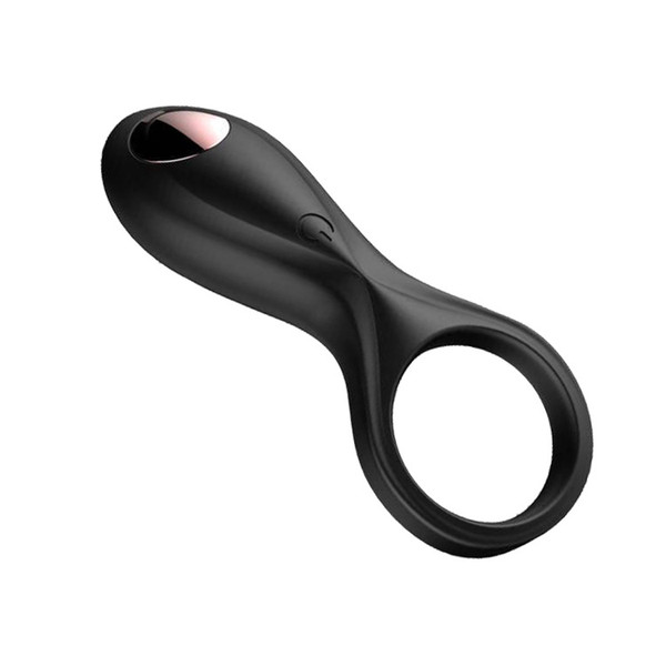 Husband and wife share Cock Ring Waterproof USB Rechargeable Penis Ring Vibrator Sex Toys for Sex Product