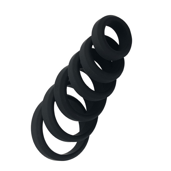 Cock Ring For Men Soft Silicone Penis Ring Delay Ejaculation Cockring Bondage Adult Sex Toys For Male