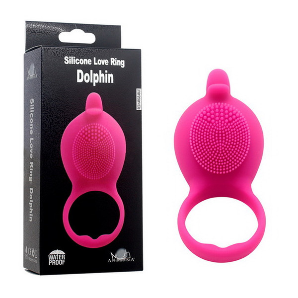 Aphrodisia Silicone USB Charge 10 Speed Vibrating Ring Erotic Penis Vibrator Adult Sex Toy for Men Male Time Delay Ejaculation Waterproof