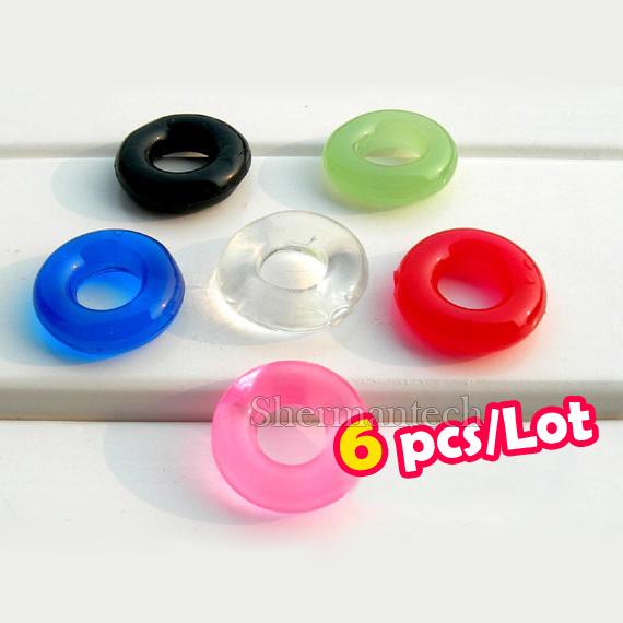 Wholesale OEM colors sex product donut cock ring penis lock ring sex rubber kit cockrings