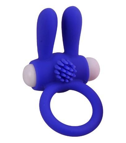 New Promotion Penis Ring Vibrator Delay Ejaculation Rabbit Cockrings Sex Toys for Male Penis Vibrating cockring