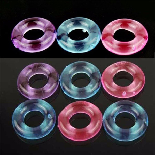 Wholesale Sex Cock Ring Silicone Penis Ring Stretchy Time Delay Ejaculation Cockrings Sex Toy for Men Male Adult Products