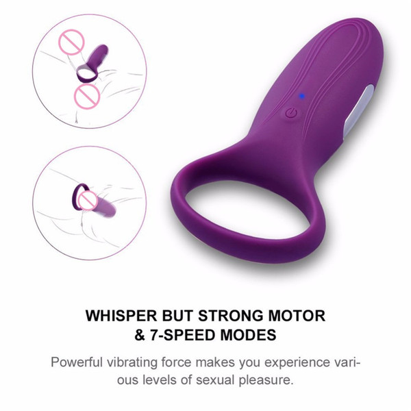 Super Mute 7 speeds Silicone rechargeable vibrators for Women wearable sex products mini AV Vibrator egg Sex Toys for men Women