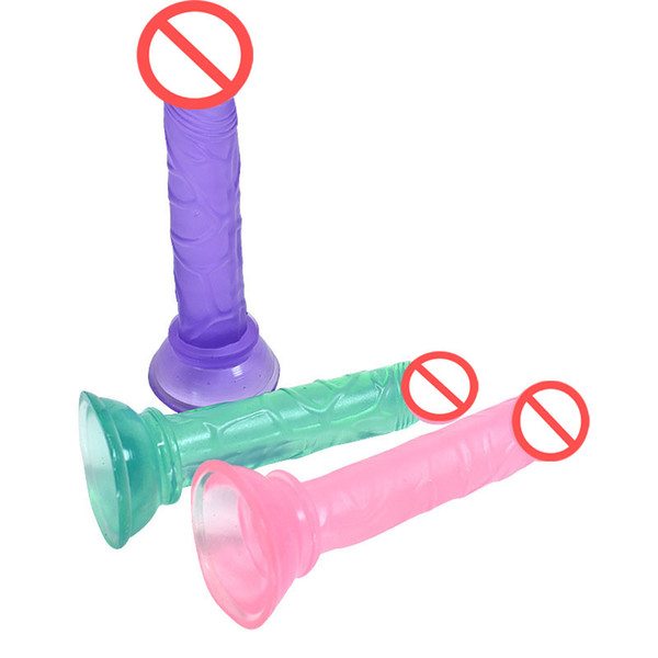 NEWEST Dildo Realistic Jelly Dongs Suction Cup Base Soft PVC Sex Penis Toys For Women Hot Sale Sexy Products