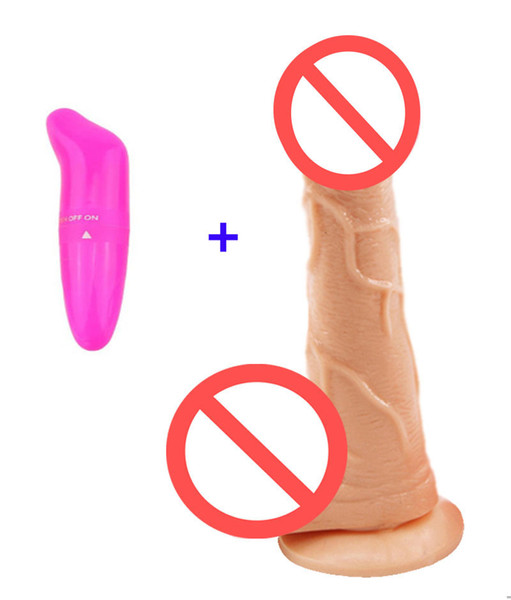 With Gift Mini Vibrator Realistic Penis Super Huge Big Dildo With Suction Cup Sex Toys for Woman Sex Products Female Masturbation Cock