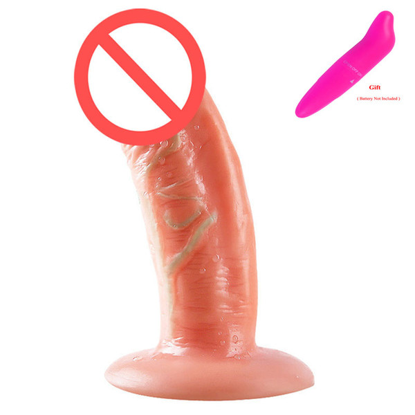 Realistic Skin Dildo for Women With Suction Cup Artificial Penis Dick Masturbator Erotic G Point Adult Sex Toys Product Gift Vibrator