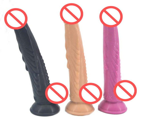 Dongs soft silicone realistic dildos penis long anal dildo with suction cup female sex toys adult sex products g spot stimulate