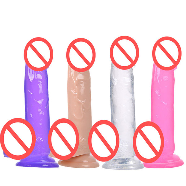 Silicone Big Dildo Realistic Jelly Penis with Strong Suction Cup Dongs Sex Toys for Woman Adult Sex Products