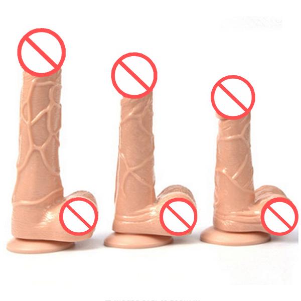 Dildo Vibrator Male fake penis Sex toys for women Female manual masturbation device Realistic Dildo sex product for couples