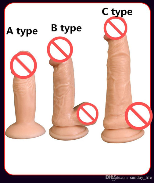 FREE SHIPPING!! 3 size dildo woman masturbator sex toys dildos for woman