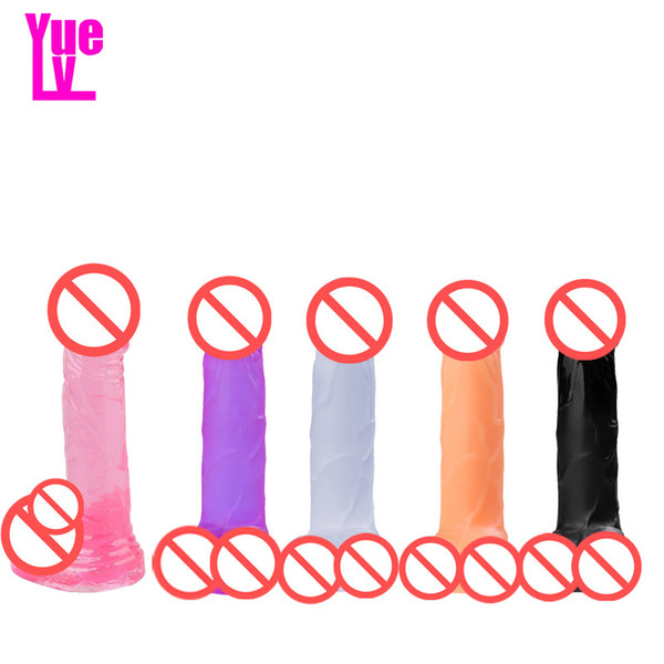 YUELV 4.5Inch Mini Realistic Dildo For Beginners Female G-spot Stimulate Small Artificial Penis For Women Masturbation Cock Erotic Sex Toys