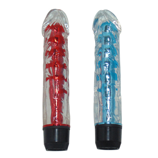 ACSXDF Adult Products Multi-Speed Waterproof Realistic Penis Vibrator Jelly Dildo Sex Toys For Women