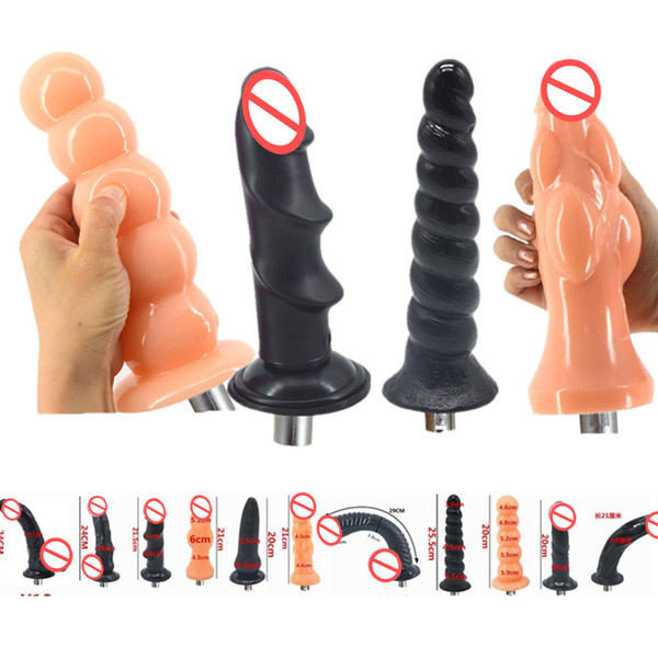 11 Models to Choose Sex Machine Accessories Realistic Dildo Huge Dildos Adult Game Flexiable Dildo Sex Toys for Women Men Gay E5-1-61