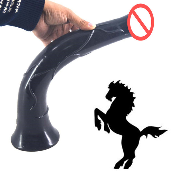 16.7*2.2inch Super long realistic dildo suction big horse dildo artificial penis huge animal dildo sex toy for women sex product