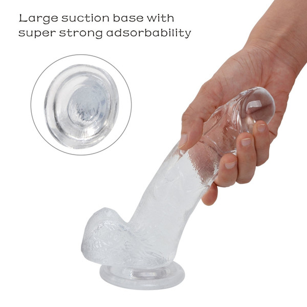 Huge dick 3D realistic dildo high quality adult toys for female safe material dildos no oil masturbation sex toy