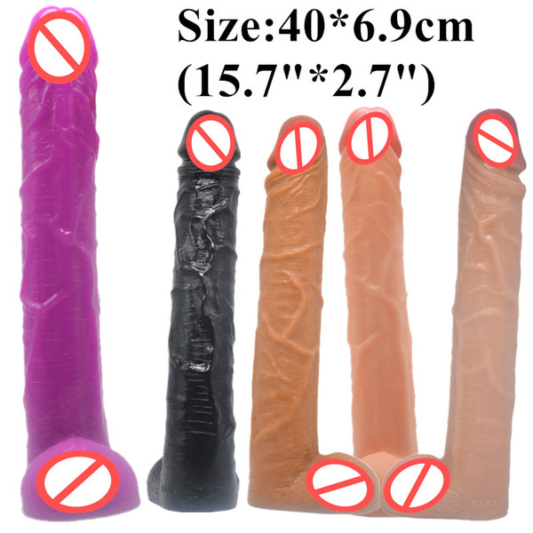 Large Emulation Penis Big Dildo Huge Dildo Anal Dildo Realistic Penis Insert Vaginas Stimulate Female Masturbation Toys C3-136