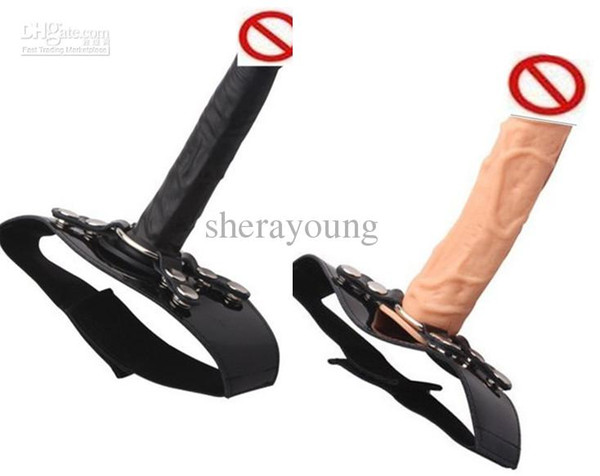 Harness pleasure system w/ Detachable dong Strap on Thigh Dildos Dongs Penis Adult Sex Toys Products for LES