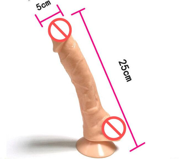 Huge 10 Inch Dildo Realistic Dildos Sex Toys For Woman Artificial Penis With Sucker