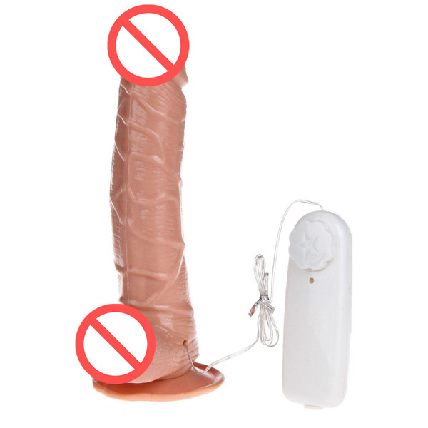 Female masturbation equipment Simulation penis sucker Rotation increases vibration male root inverted mode Large suction cup wholesale