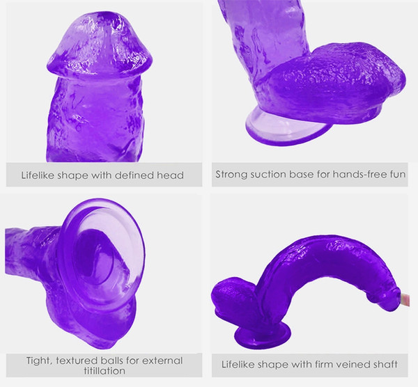 Realistic dildo high quality adult toys for female smell fragrance colorfull suction cup dildos masturbation sex toy