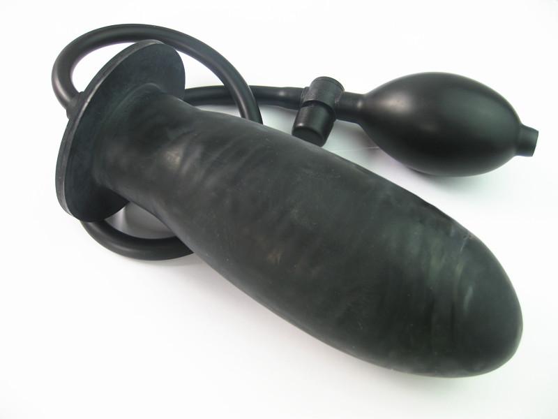 Travel Inflatable Dildos Dongs Penis Masturbation Masturbator Gear Adult Vagina Sex Pleasure Toys for Her Black XLYBW-008078Q