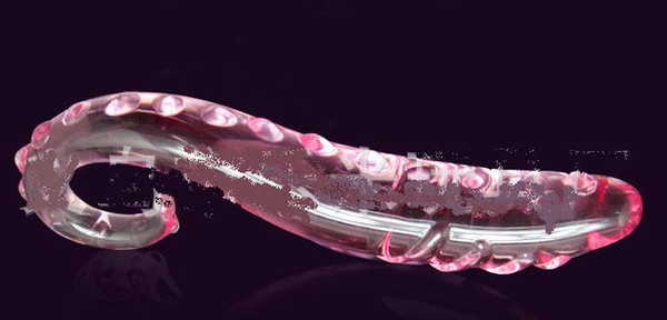 Glass dildo male root fake penis female masturbation crystal false dildo adult products